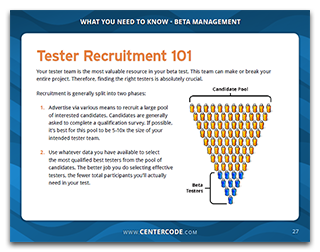 Tester Recruitment 101 Tester Recruitment 101
